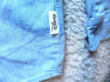 Load image into Gallery viewer, Mickey Mouse Shirt Womens Medium Long Sleeve Button Up Denim Disney Casual Lady
