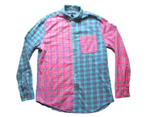 Load image into Gallery viewer, 21 Men Shirt Adult Large Button Up Long Sleeve Pocket Casual Flannel Plaid Mens
