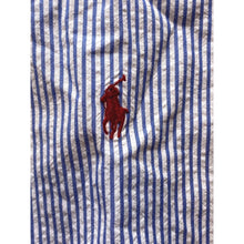 Load image into Gallery viewer, Ralph Lauren Shirt Mens Extra Large Seersucker Striped Short Sleeve Button Down
