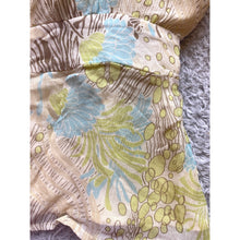 Load image into Gallery viewer, Bob Mackie Shirt Womens 10 Silk Ruffle Blouse Floral Art to Wear Bloomcore
