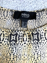 Load image into Gallery viewer, MNG by Mango Shirt Womens Extra Large Yellow Gold Tank Blouse Oversized Ladies
