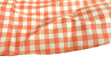 Load image into Gallery viewer, Duluth Trading Co Shirt Adult Large Tall Orange Button Up Checkered Casual Mens
