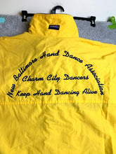Load image into Gallery viewer, Vintage White Sierra Jacket Womens 2XL Yellow Nylon Windbreaker Hand Dancing
