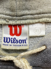 Load image into Gallery viewer, VTG Wilson Sweatshirt Adult Extra Large Gray Hooded Tennis Sportswear 80s Mens

