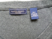 Load image into Gallery viewer, Saddlebred Vest Adult 2XLT Tall Man V-Neck Sleeveless Golf Sweater Pullover Mens
