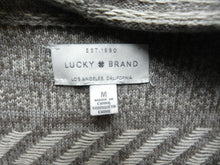 Load image into Gallery viewer, Lucky Brand Sweater Womens Medium Aztec Waterfall Cardigan Open Front Ladies
