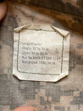 Load image into Gallery viewer, US Army Jacket Adult Large Digital Camo Zip Up USGI Combat Uniform Military Mens
