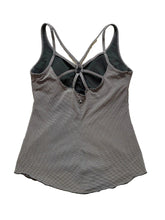 Load image into Gallery viewer, Prana Shirt Womens Large Black White Filament Tank Bra Workout Active Yoga Lady
