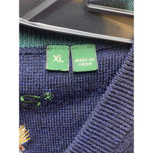 Load image into Gallery viewer, Orvis Sweater Adult Extra Large Merino Wool Fly Fishing Embroidered Pullover Men
