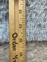 Load image into Gallery viewer, Anthropologie Altar&#39;D State Sweater Womens Medium Light Blue Fuzzy Cropped Boho
