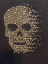 Load image into Gallery viewer, Vocal Shirt Women Small Black Studded Bling Skull Grunge Punk Streetwear NWOT
