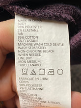 Load image into Gallery viewer, Prana Sweater Womens Medium Maroon Quilted Silverspring Oversized Pullover Lady
