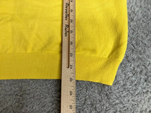 Load image into Gallery viewer, Brooks Brothers 346 Vest Adult Large Yellow V-Neck Golf Sweater Outerwear Mens
