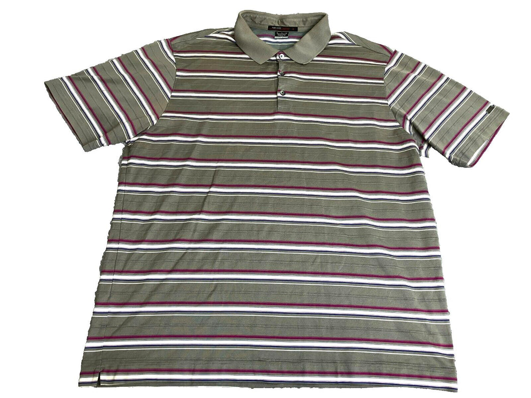Nike Shirt Adult Extra Large Tiger Woods Collection Dri Fit Golf Polo Sport Mens