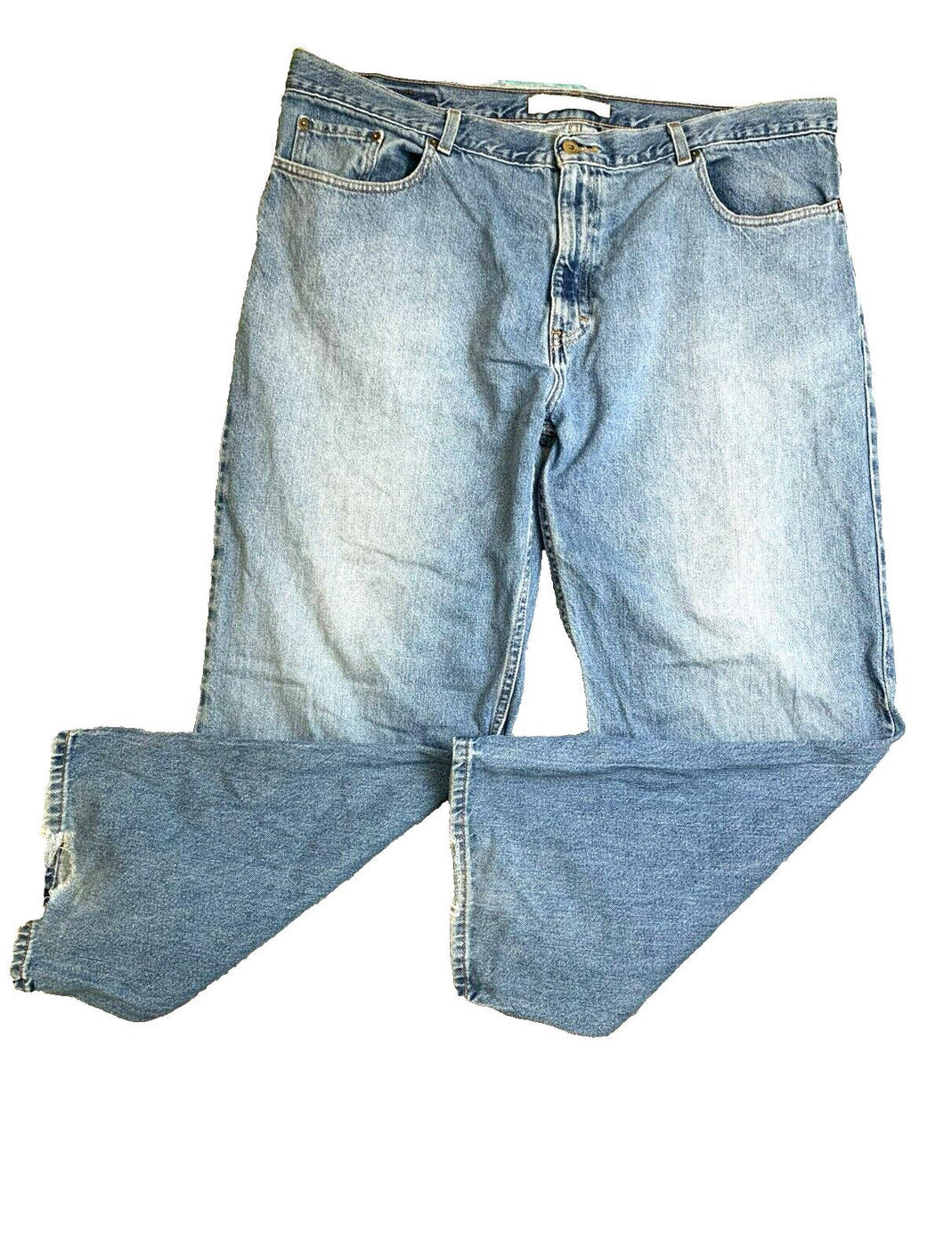 Urban Pipeline Jeans Adult 42x30 Blue Mens Baggy Hip Hop Thrashed Denim Mens