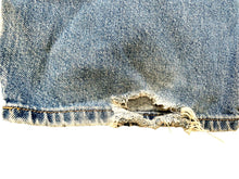 Load image into Gallery viewer, Urban Pipeline Jeans Adult 42x30 Blue Mens Baggy Hip Hop Thrashed Denim Mens
