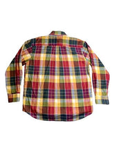 Load image into Gallery viewer, Alan Flusser Shirt Adult Extra Large Plaid Paisley Contrast Flip Cuffs Colorful
