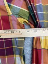 Load image into Gallery viewer, Alan Flusser Shirt Adult Extra Large Plaid Paisley Contrast Flip Cuffs Colorful
