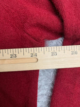 Load image into Gallery viewer, Land&#39;s End Sweater Adult Large Red 100% Cashmere Oversized Grandpa Outerwear Men

