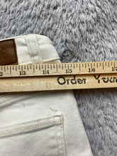 Load image into Gallery viewer, BDG Urban Outfitters Jeans Adult 29x28 White A-Wide Raw Hem Baggy Hip Hop Mens
