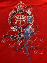 Load image into Gallery viewer, Lauren Ralph Lauren Shirt Womens Large Red Embroidered MCMLXVII Republic Crest

