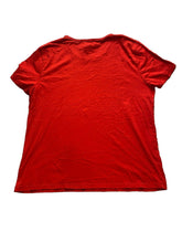 Load image into Gallery viewer, Lauren Ralph Lauren Shirt Womens Large Red Embroidered MCMLXVII Republic Crest
