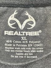 Load image into Gallery viewer, Realtree Shirt Adult Extra Large Black American Flag Deer Hunting USA Mens
