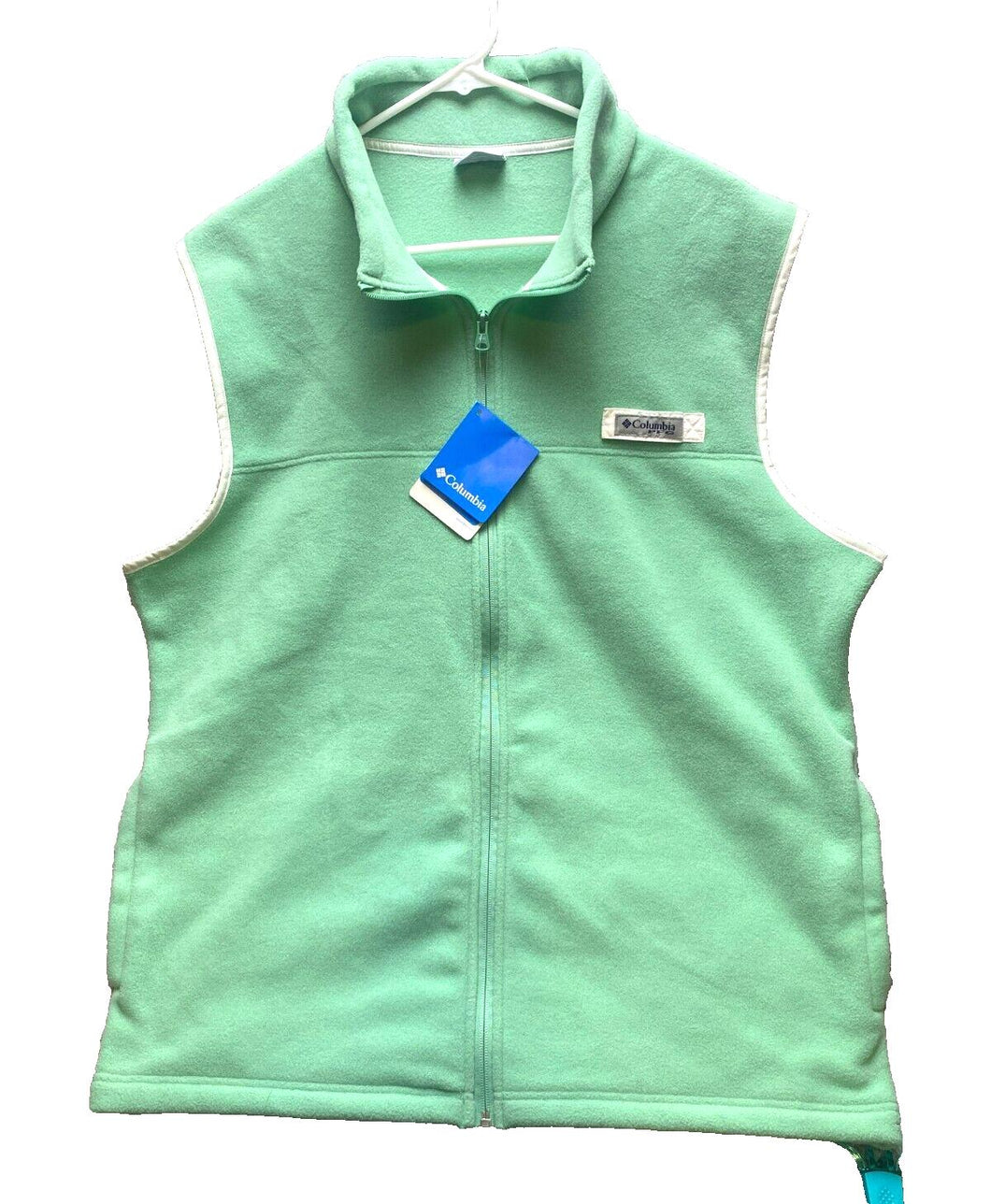 Columbia Vest Adult Large Harborside PFG Fleece Outdoor Zip Up Fishing Mens NWT