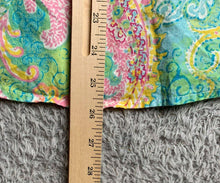 Load image into Gallery viewer, Lauren Ralph Lauren Shirt Womens Large Green Pink AOP Paisley Oversized Ladies
