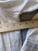 Load image into Gallery viewer, Paul Fredrick Shirt Adult 18-35 (4X) Yellow Button Up Cuffs Contrast Dress Mens
