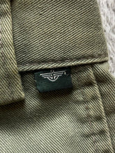 Load image into Gallery viewer, Dockers Pants Adult 42x30 Army Green Recode Pleated Straight Leg Trouser Mens
