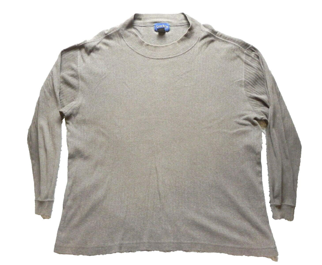 Club Room Sweater Adult Large Ribbed Knit Long Sleeve Pullover Outerwear Mens
