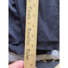 Load image into Gallery viewer, Cacique Slip Dress Womens 22/24 Babydoll Lingerie Black Blue Lace Ribbon NWT
