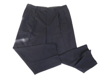 Load image into Gallery viewer, Worsted Wool Pants Adult 42x28 Pleated Straight Leg Casual Trouser Big Tall Mens

