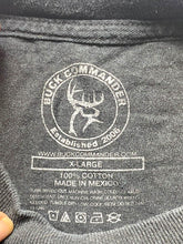 Load image into Gallery viewer, Buck Commander Shirt Adult Extra Large Black Git Er Dead Hunting Skull Goth Mens
