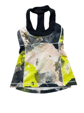 Load image into Gallery viewer, Lululemon Shirt Womens Athletica 3XS Black Tie Die Racerback Activewear Ladies
