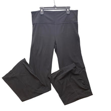 Load image into Gallery viewer, Athleta Pants Womens Large Black Yoga Athlethic Workout Flared Wide Leg
