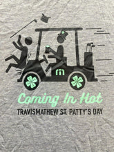 Load image into Gallery viewer, Travis Mathew Shirt Adult Large Gray Luck Of The Irish St. Patty&#39;s Day Mens
