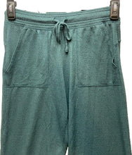 Load image into Gallery viewer, Alo Pants Womens Small Forest Green Tapered Jogger Drawstring Rayon Spandex Yoga
