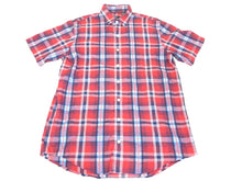 Load image into Gallery viewer, Arrow Shirt Adult Large Tall Button Up Plaid Short Sleeve Casual Camp Mens
