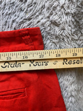 Load image into Gallery viewer, J Crew Pants Womens 8 (34x27.5) Red Chino Straight Leg Casual Slash Pocket Lady
