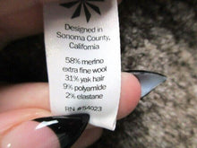 Load image into Gallery viewer, Athleta Sweater Womens Small Open Front Cardigan Vest Merino Wool Yak Hair Brown
