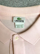 Load image into Gallery viewer, Lacoste Shirt Adult 8 (3XL) Pink Preppy Solid Casual Alligator Golf Polo France
