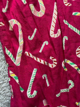 Load image into Gallery viewer, Lot of 2 Pajama Pants Womens Large Pink Blue Fleece Disney AOP Eeyore Candy Cane
