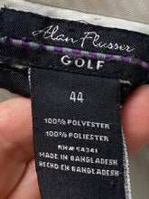 Load image into Gallery viewer, Alan Flusser Shorts Adult 44 Flat Front Performance Golf Chino 8&quot; Inseam Mens
