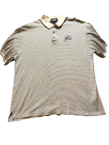 Ashworth Shirt Adult Extra Large Tan Black 101st US Open Southern Hills Golf Men