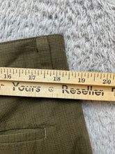 Load image into Gallery viewer, Dockers Pants Adult 38x32 Tan Navy Checkered Straight Trouser Pleated Dress Mens
