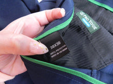 Load image into Gallery viewer, Pro Tour Pants Adult 38x30 Navy Cool Play Straight Leg Casual Golf Dress Mens
