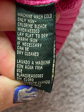 Load image into Gallery viewer, Lauren Ralph Lauren Sweater Womens Large Pink Cable Knit Oversized Crest Logo
