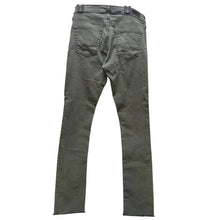 Load image into Gallery viewer, AG Adriano Goldschmied Jeans Womens 26R The Legging Ankle Olive Green Frayed Hem

